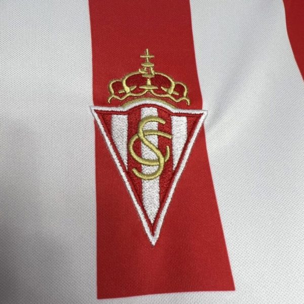 Sporting De Gijon 2001/02 Home Retro Jersey - Image 5