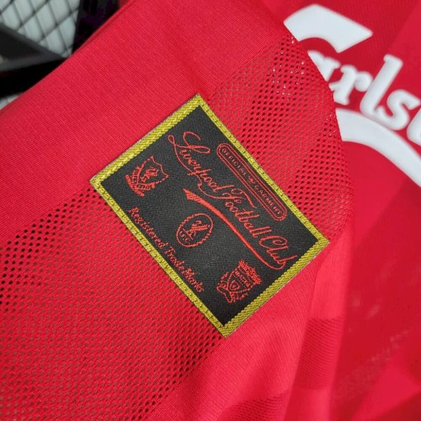 Liverpool 1995/96 Home Retro Jersey - Image 4
