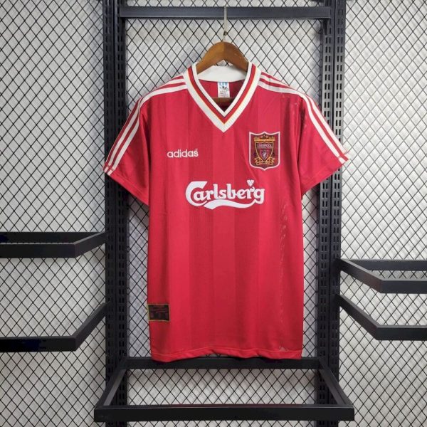 Liverpool 1995/96 Home Retro Jersey - Image 3