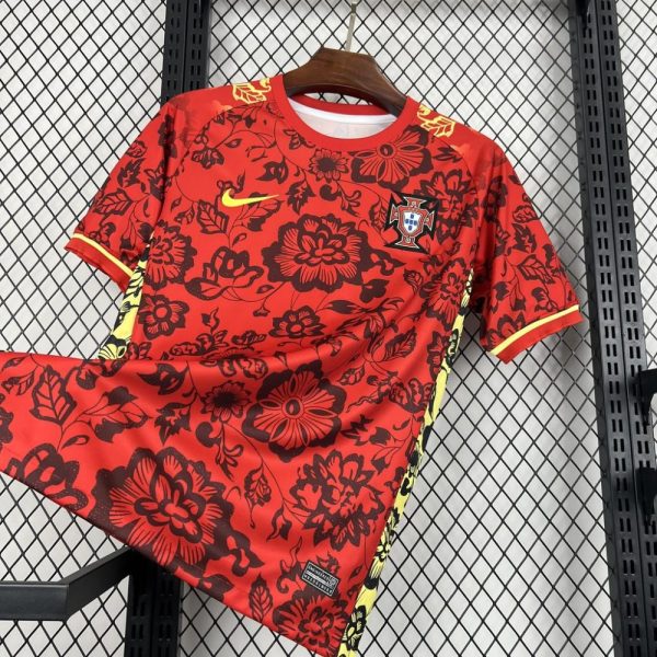 Portugal 2024/25 Special Edition Red Jersey - Image 3