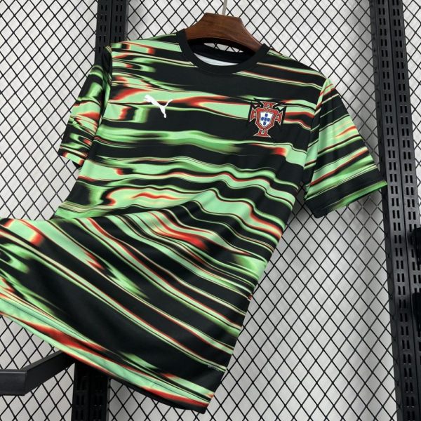 Portugal 2025/26 Camouflage Training Jersey - Image 3