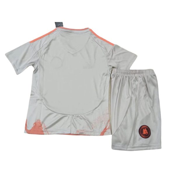 As Roma 2024/25 Away Kids Kit - Image 2