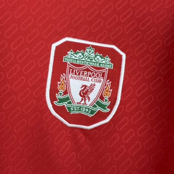 Liverpool 2005 Home Retro Jersey - Image 6