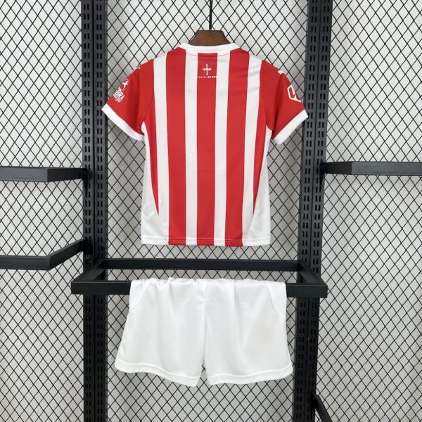 Sporting De Gijon 2024/25 Home Kids Kit - Image 2