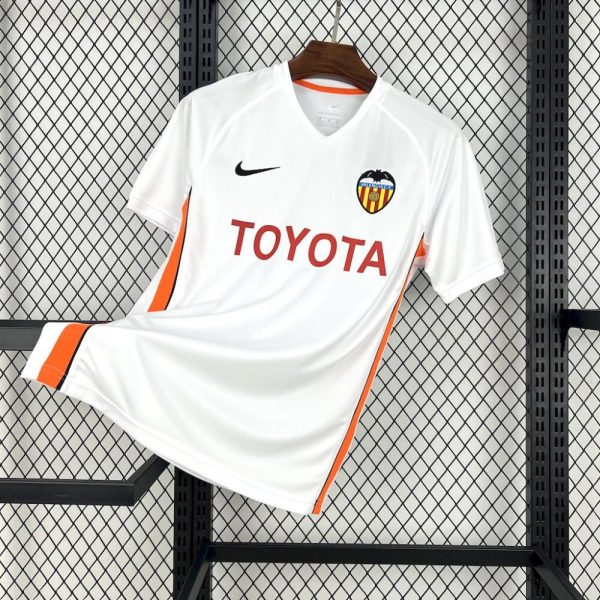 Valencia Cf 2006/07 Home Retro Jersey