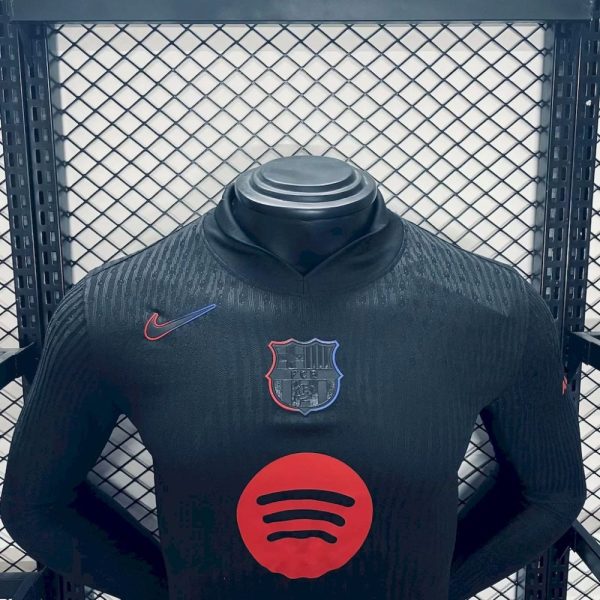 Barcelona 2024/25 Away Long Sleeves Jersey Player Version - Image 7