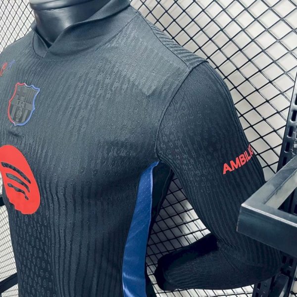 Barcelona 2024/25 Away Long Sleeves Jersey Player Version - Image 6