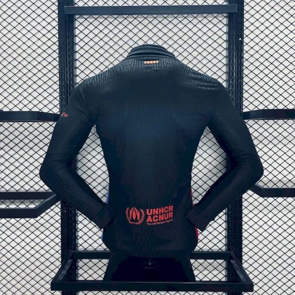 Barcelona 2024/25 Away Long Sleeves Jersey Player Version - Image 2