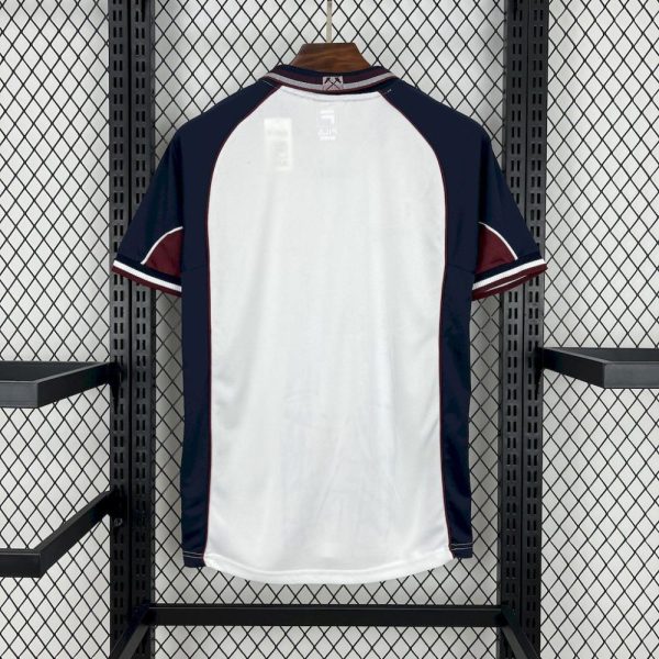 West Ham United 1999/01 Away Retro Jersey - Image 2