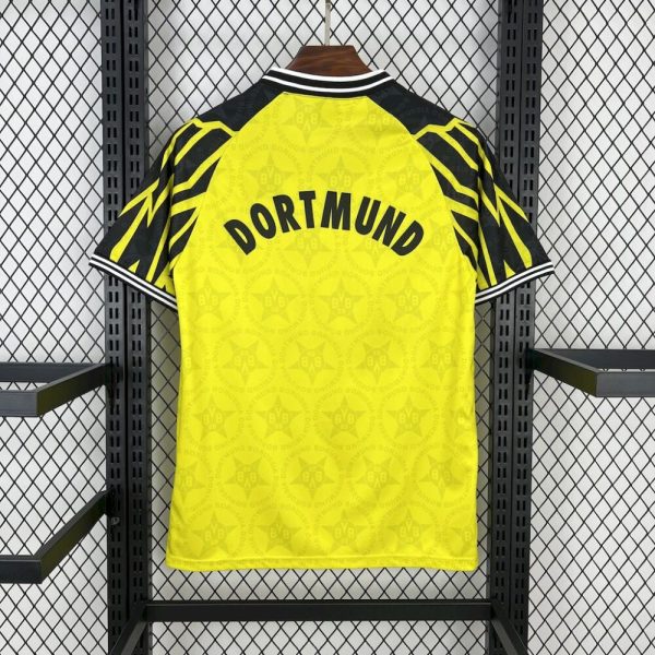 Borussia Dortmund 1994/95 Home Retro Jersey - Image 2
