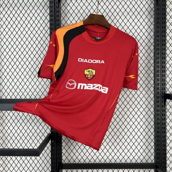 As Roma 2004/05 Home Retro Jersey