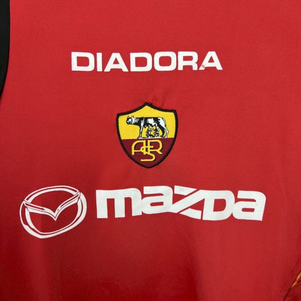 As Roma 2004/05 Home Retro Jersey - Image 6