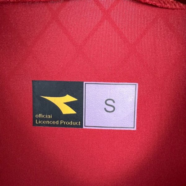 As Roma 2004/05 Home Retro Jersey - Image 5