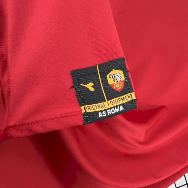 As Roma 2004/05 Home Retro Jersey - Image 7