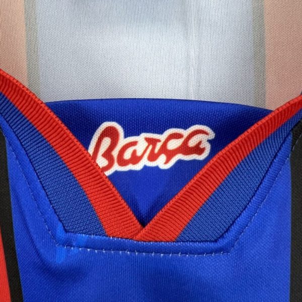Barcelona 1995/97 Home Long Sleeves Retro Jersey - Image 6