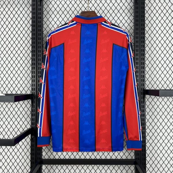 Barcelona 1995/97 Home Long Sleeves Retro Jersey - Image 2