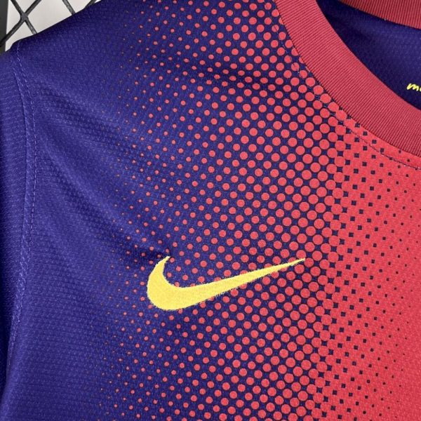 Barcelona 2012/13 Home Long Sleeves Retro Jersey - Image 8