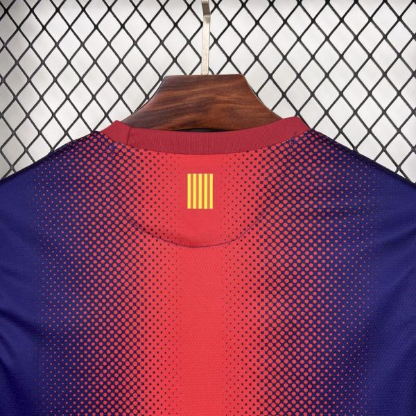 Barcelona 2012/13 Home Long Sleeves Retro Jersey - Image 10