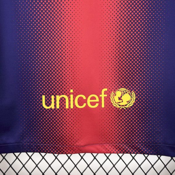 Barcelona 2012/13 Home Long Sleeves Retro Jersey - Image 9