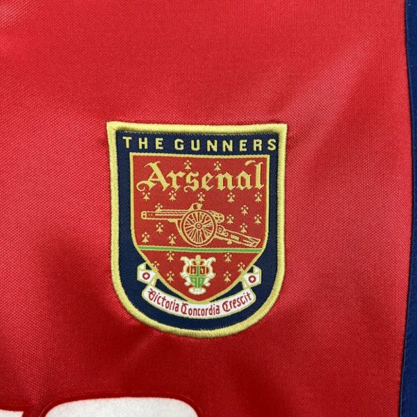 Arsenal 1998/99 Home Long Sleeves Retro Jersey - Image 3