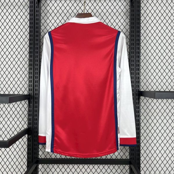 Arsenal 1998/99 Home Long Sleeves Retro Jersey - Image 2