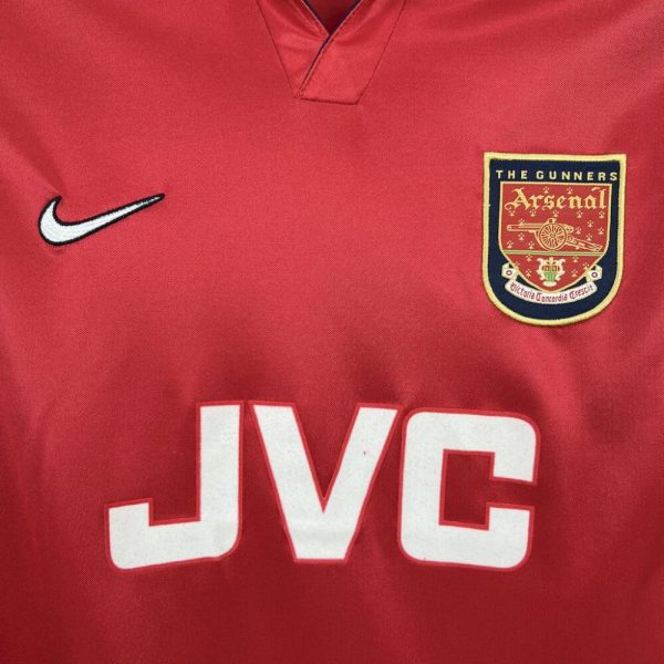 Arsenal 1998/99 Home Retro Jersey - Image 3