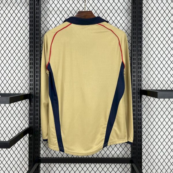 Arsenal 2001/02 Away Long Sleeves Retro Jersey - Image 2