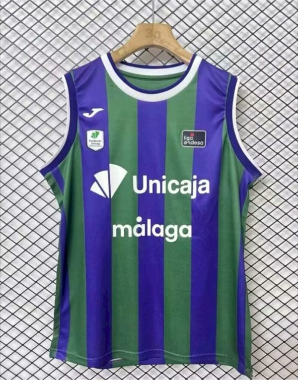 Malaga Baloncesto 2024/25 Home Basketball Jersey