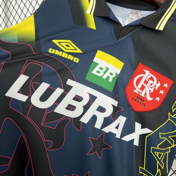 Flamengo 1998 Goalkeeper Retro Long Sleeves Jersey - Image 6