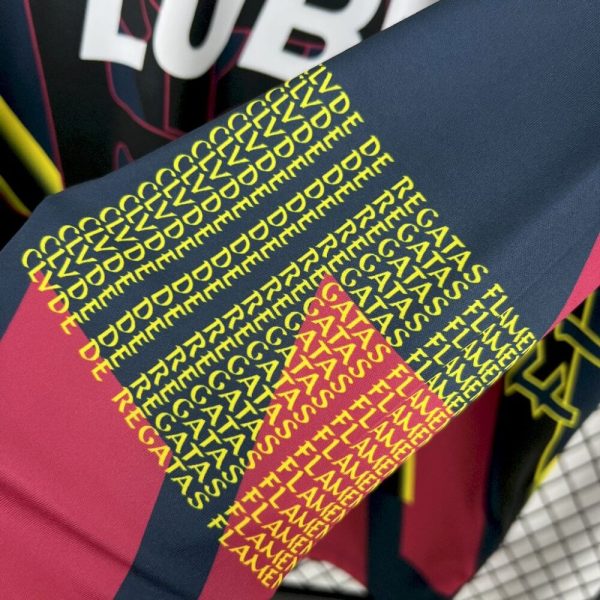 Flamengo 1998 Goalkeeper Retro Long Sleeves Jersey - Image 4