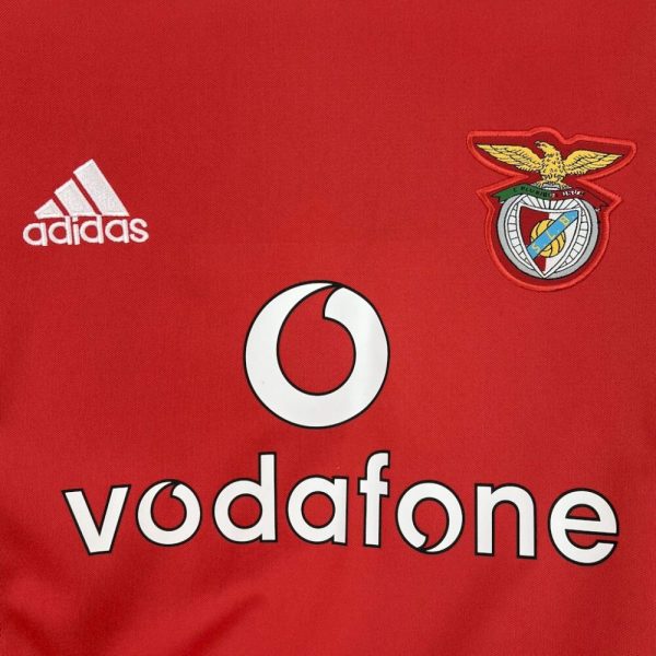 Benfica 2003/04 Home Retro Jersey - Image 6