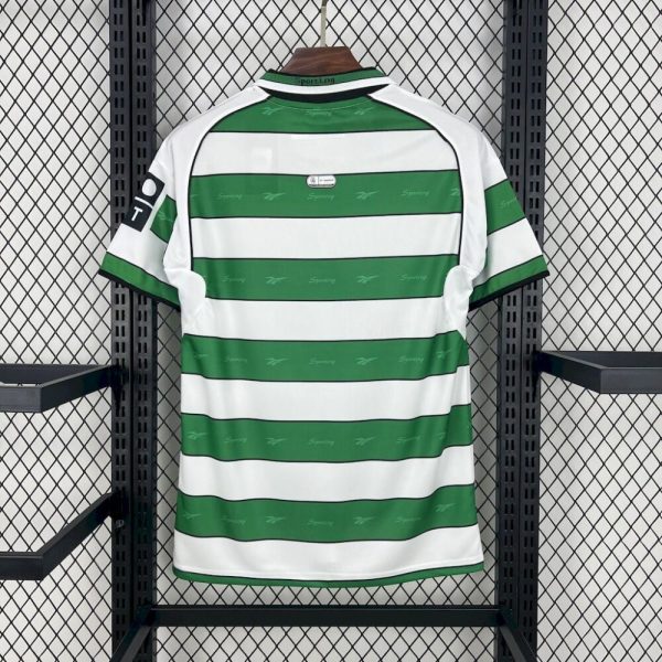 Sporting Cp 2000/01 Home Retro Jersey - Image 2
