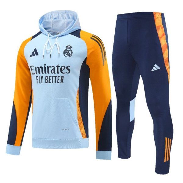 Real Madrid 2024/25 Hoodie+Pant 418 - Image 8
