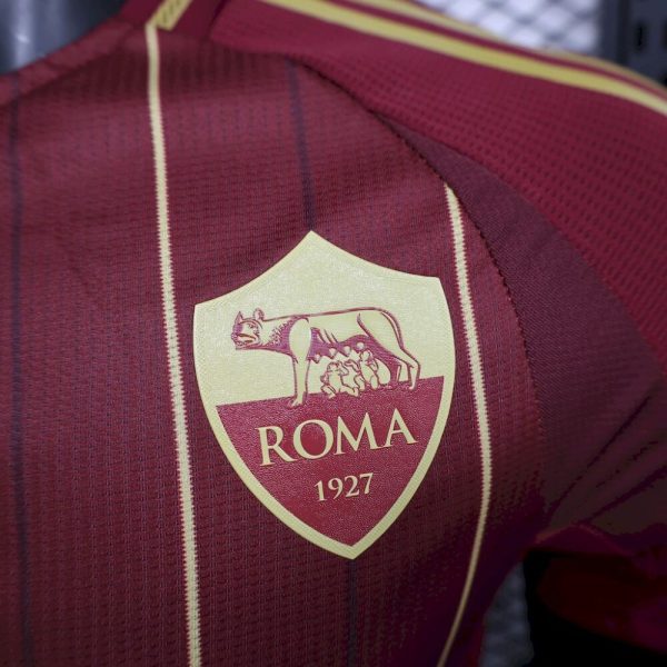 As Roma 2024/25 Home Jersey Player Version - Image 3