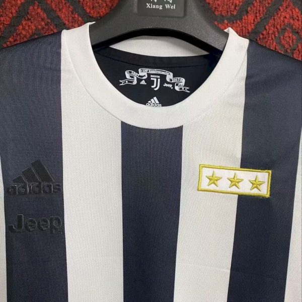 Juventus 120Th Anniversary Retro Jersey - Image 3