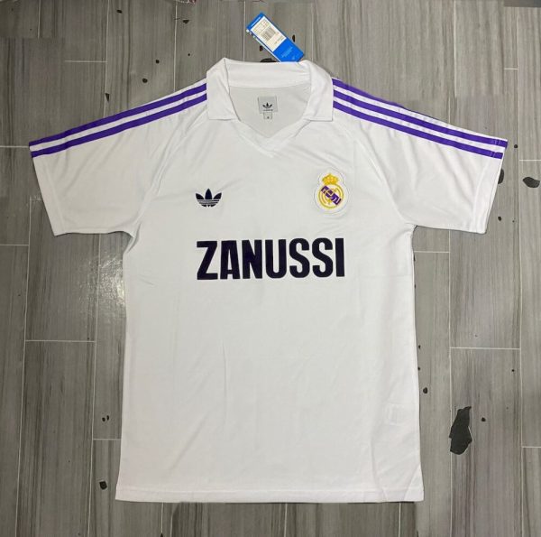 Real Madrid 1984/85 Home Retro Jersey