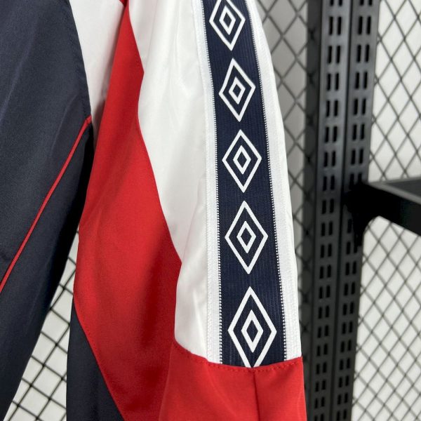 England 1998-99 Umbro Track Dark Blue Jacket - Image 8