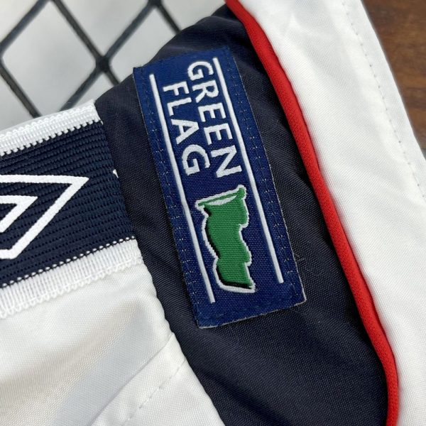 England 1998-99 Umbro Track White Jacket - Image 7
