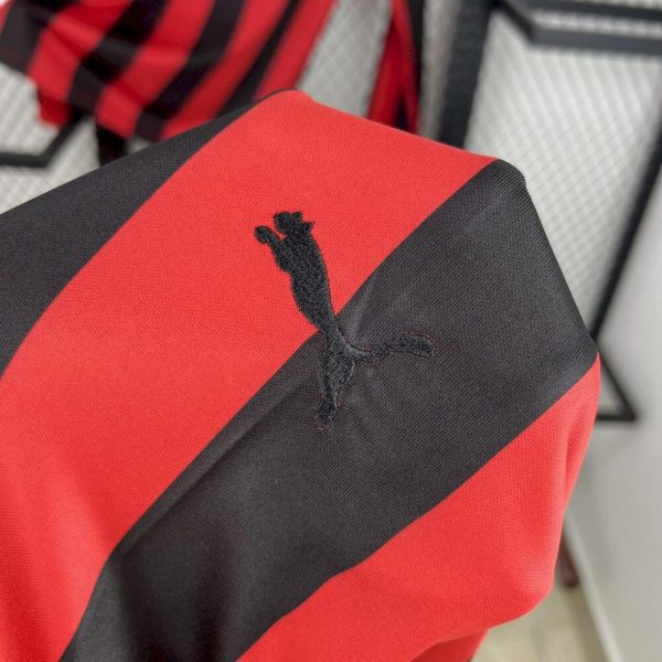 Ac Milan 2024/25 125Th Anniversary Edition Long Sleeves Retro Jersey - Image 4