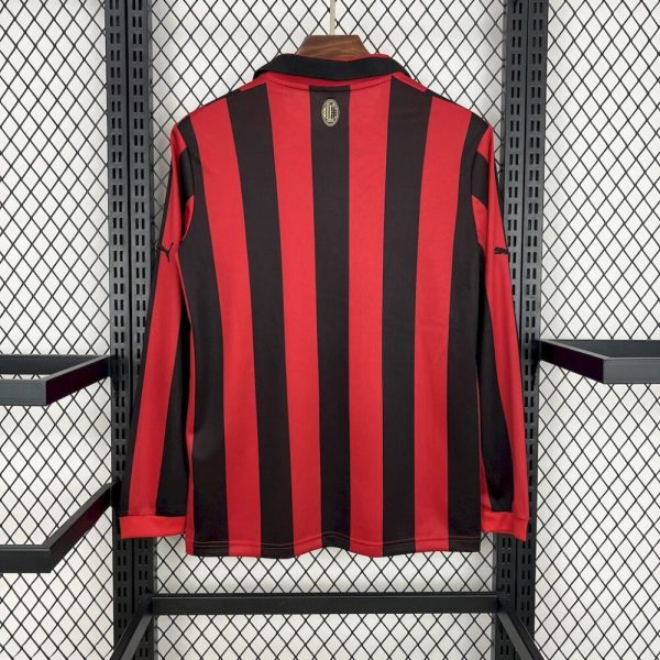 Ac Milan 2024/25 125Th Anniversary Edition Long Sleeves Retro Jersey - Image 2