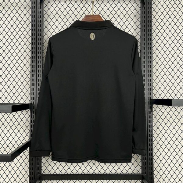 Ac Milan 2024/25 125Th Black Goalkeeper Long Sleeves Retro Jersey - Image 2