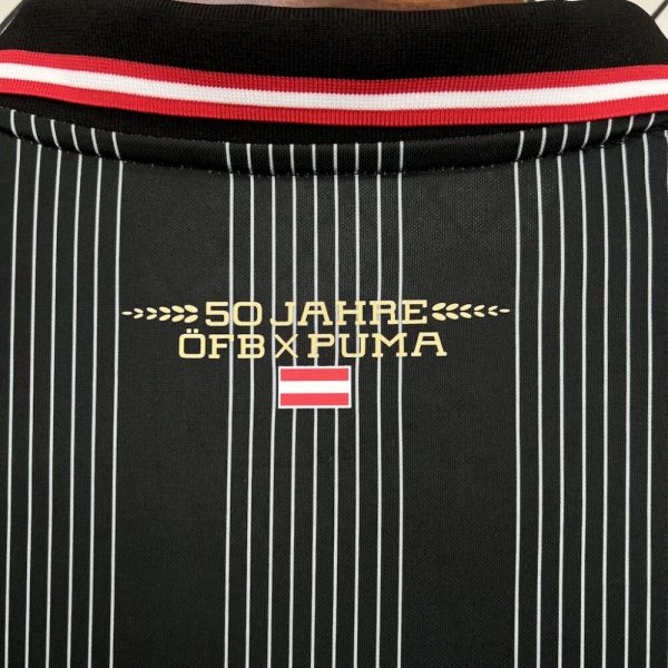 Austria 2024/25 50Th Long Sleeves Retro Jersey - Image 3