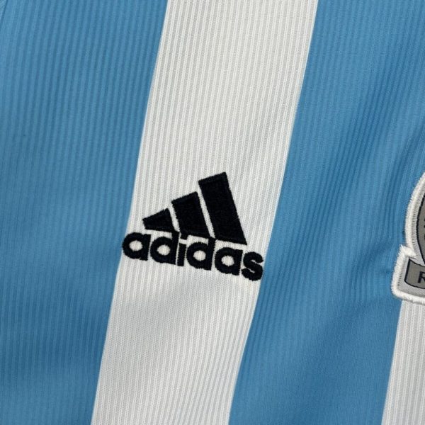 Racing Club De Avellaneda 2000/01 Home Retro Jersey - Image 8