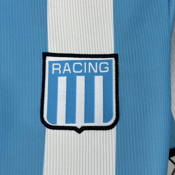 Racing Club De Avellaneda 2000/01 Home Retro Jersey - Image 6