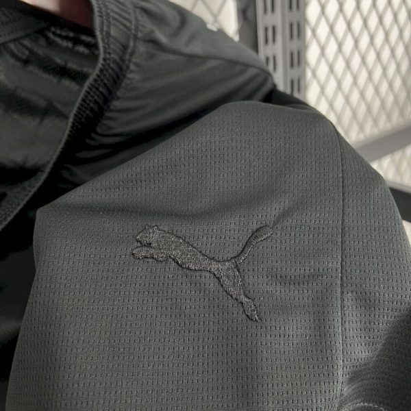 Ac Milan 2024/25 125Th Black Goalkeeper Shorts - Image 3