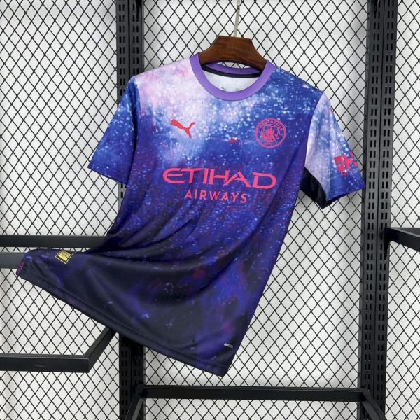 Manchester City 2025/26 Purple Concept Version Jersey