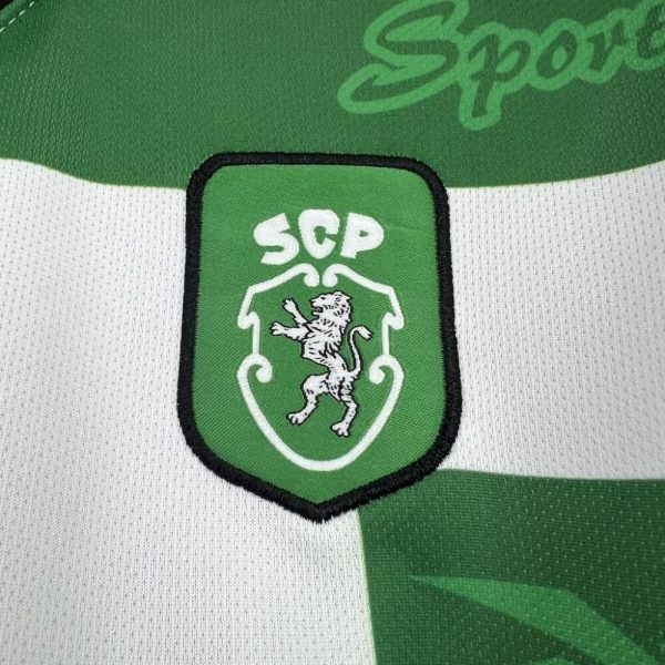 Sporting Cp 1999/00 Home Retro Jersey - Image 4