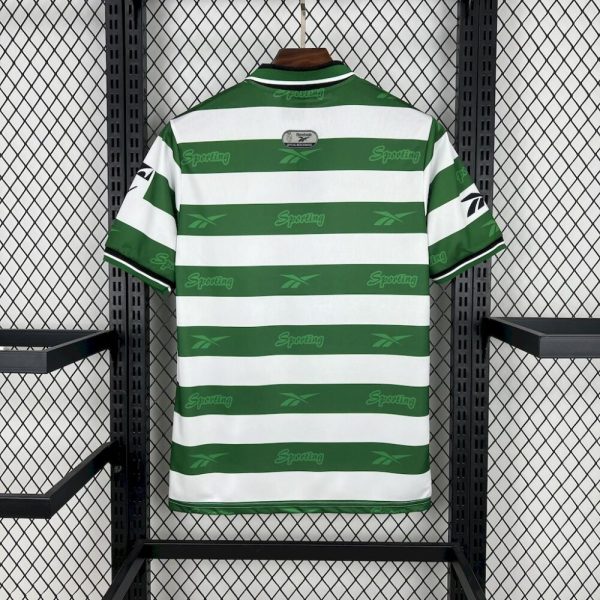 Sporting Cp 1999/00 Home Retro Jersey - Image 2