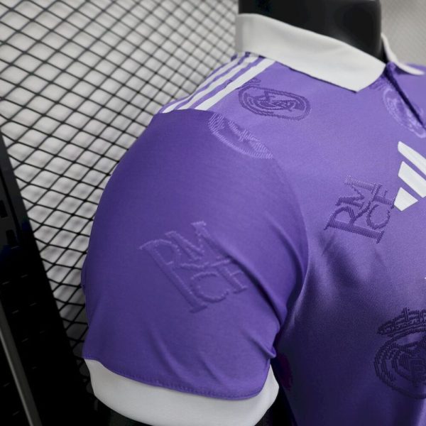 Real Madrid  2025/26 Light Purple Special Edition Jersey Player Version - Image 7