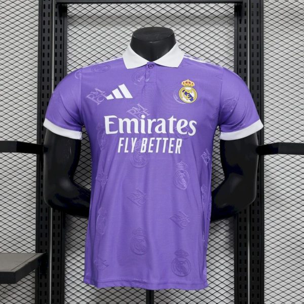 Real Madrid  2025/26 Light Purple Special Edition Jersey Player Version
